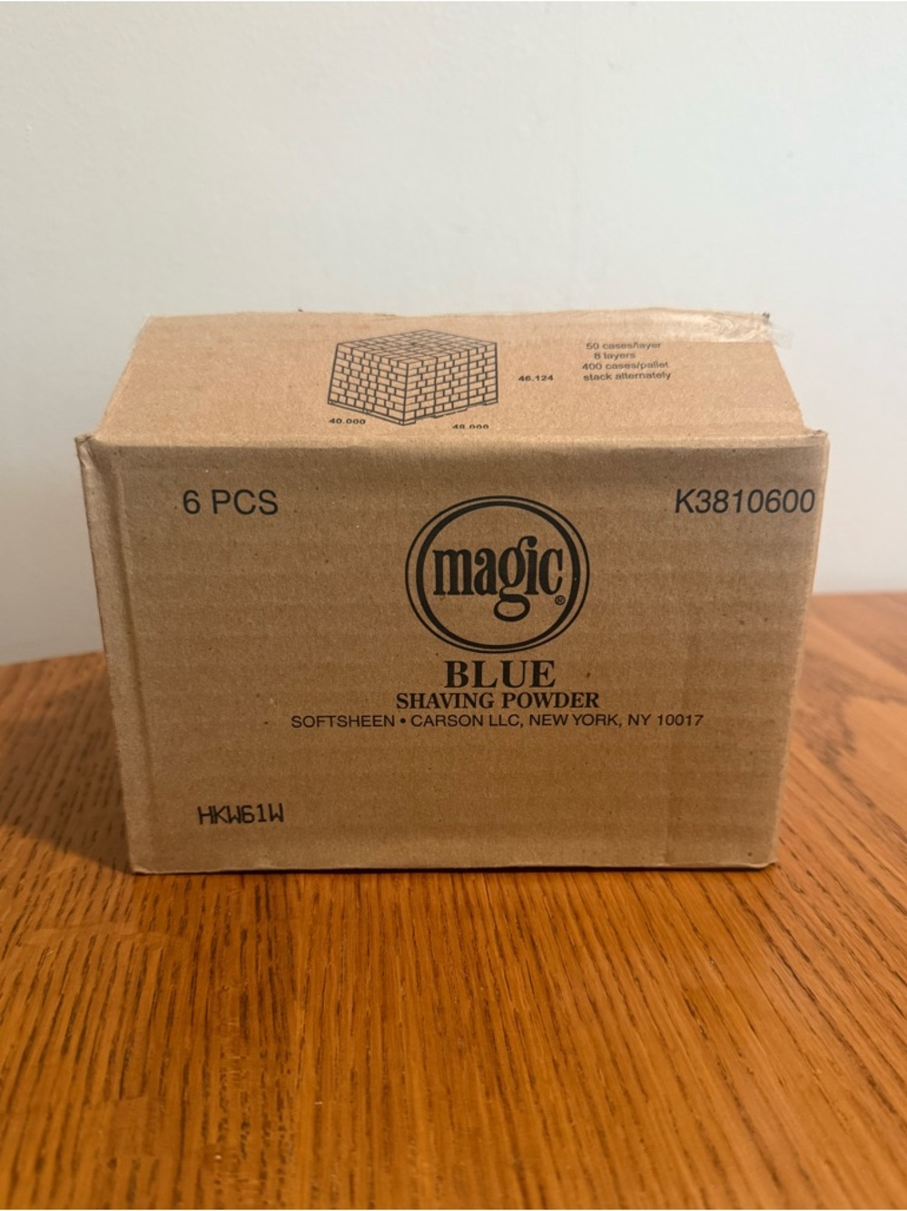 MAGIC Shaving Powder REGULAR STRENGTH for Men by SoftSheen-Carson Set of 6 - Picture 2 of 2